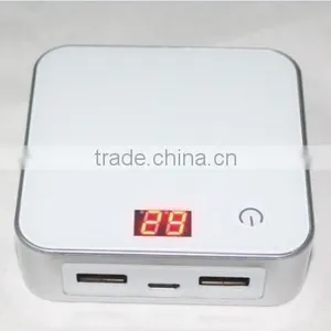 Hot Selling Portable Power Bank,Promotional Gift Slim Portable Mobile Power Bank Metal Housing Cheapest Price 6600mah thumbnail-1