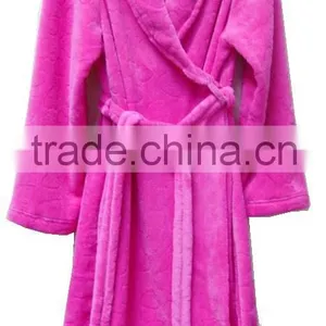 Coral Fleece Gown thumbnail-1
