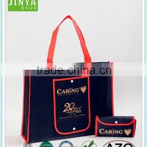 China Resuable Double Handle Non Woven Oem Luggage Bags for Traveling. thumbnail-6