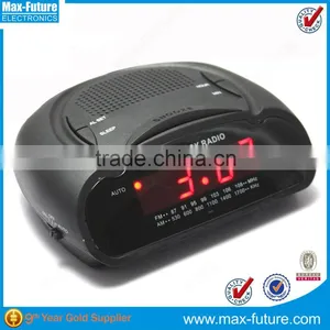 New Item Digital Alarm Clock Radio AM/FM Led Clock Radio With Speaker thumbnail-3