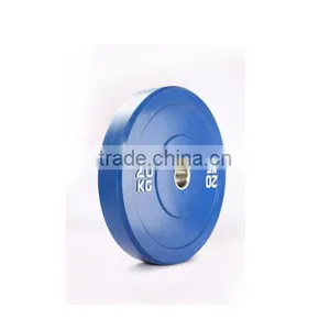 Made in China Olympic Weight Lifting Raw Rubber Bumper Plates thumbnail-3