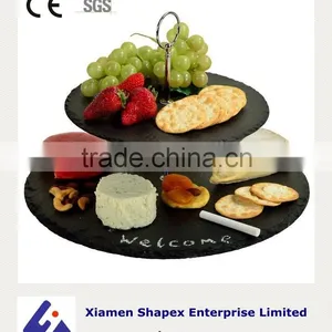 Slate Cheese Board for Cake Stand Wedding thumbnail-5