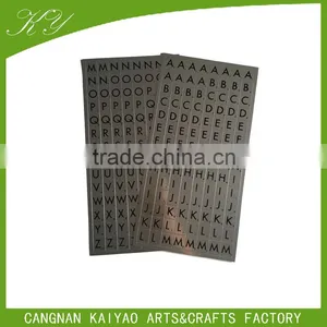 Custom Printed Small Alphabet Letter Stickers thumbnail-4