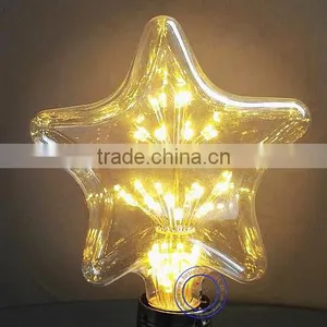 Antique LED Fireworks Filament Light A19 Edison Style Led Starry Light Bulb thumbnail-4