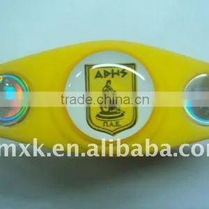 Design Football Energy Silicone Balance Bracelet thumbnail-1