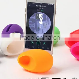 New Promotion Portable Cellphone Accessories Silicone Music Speaker For Cell Phone thumbnail-4