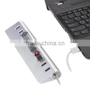 Aluminum Alloy Multi 10 Port USB 3.0 HUB thumbnail-5