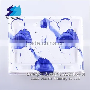 KW-0003SY-B Wholesale Dispsable Plastic Sushi Package Food Tray thumbnail-5