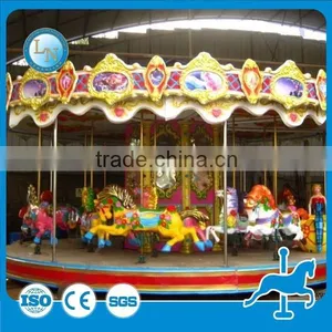 Kids Ride Merry go Round!!! Amusement Park Kids Carousel Ride for Sale thumbnail-3