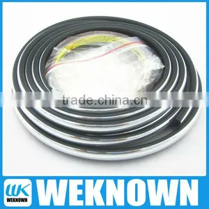 3M Silver Car Edge Guard & Bumper Molding,flexible Plastic Trim (PVC Edge Trim Strips) thumbnail-1