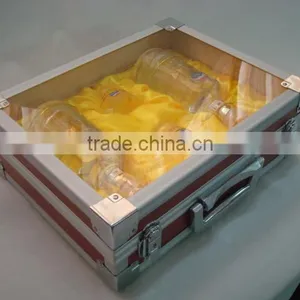 Aluminum High-end Wine Box,acrylic Sweet Wine Case,wine Bottle Box thumbnail-2