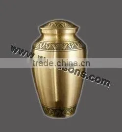 Brassdecorativeurnsfor Cremation, Brass Urns thumbnail-1