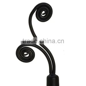 Twist Flower Long Curtain Poles thumbnail-1