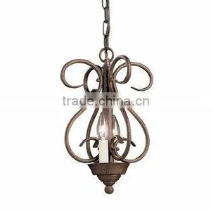2015 New Product Tannery Bronze 2-Bulb Pendant thumbnail-1