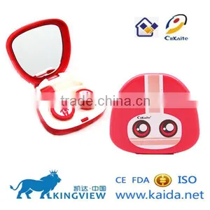 A-8026 Eyekan Brand Dolly Eye Contact Lens Cases thumbnail-3