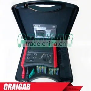 UNI-T UT595 Ramp Slope RCD Phase Consequence Loop/Line Impedance Insulation Resistance Earthing Continuity Tester thumbnail-1