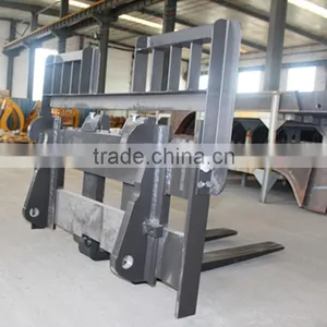 OEM Wheel Loader Optional Equipment Pallet Fork (1250*2400mm) For SDLG LG956L Wheel Loader thumbnail-1