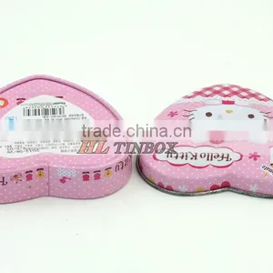 Heart Shape Cartoon Tin Can for Candy Chocolate Gift thumbnail-3
