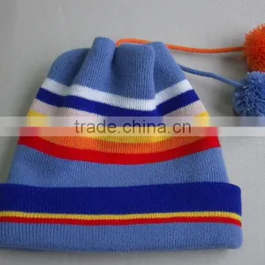 Baby Animal Knit Hat Weave Weave Knit Hat thumbnail-3