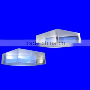 Optical Glass BK7 Rhombus Prism With Groove, UVFS Quadrilateral Prism for Sale in China thumbnail-1