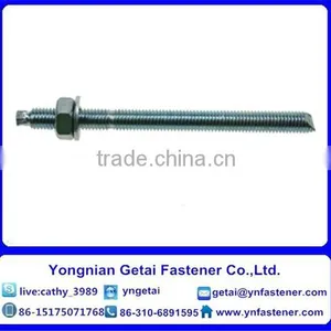 Galvanized Carbon Steel Chemical Anchor, Anchor Bolt M8-30 thumbnail-4