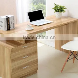 Modern Design Writing Desk,Computer Desk,Study Desk With 4 Drawers and 1 Door thumbnail-1