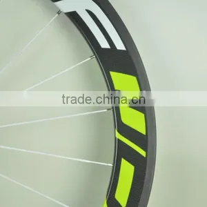Ultra Light 700C 50mm Clincher Carbon Wheels 23mm Width Road Bike Wheels Bicycle Wheelset thumbnail-4