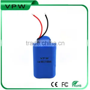 High Capacity 6.6ah 3.7v Cylinder Lithium Ion Battery for rc Car thumbnail-1