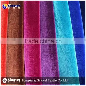 Spandex & Polyester Velvet/Elastic Velvet/spandex Velvet Fabric thumbnail-1