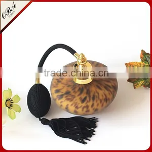 100ml Hand Blown Modern Leopard Print Frosted Glass Perfume Bottle , Airbag Scent Bottle thumbnail-1