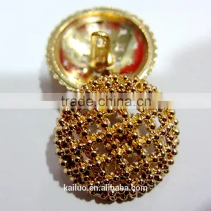 Nice Gold Color Fashion Sewing Button for Garment thumbnail-3
