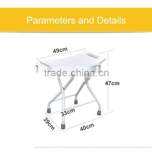 Folding High Quality Bath Bench Series Shower Chair for Disabled/Silla Para Ducha thumbnail-5