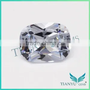 7x9mm Sea Blue Green Color 105# Cushion Shape Synthetic Spinel Gemstone Semi Precious Stone thumbnail-1