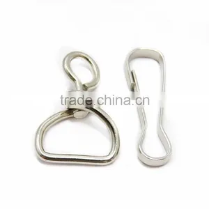 Fashion Carabiner Metal Swivel Hooks For Safety Bags thumbnail-3