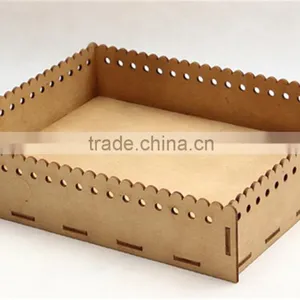 Plywood Tray With Hollow Out Holes,hollow Out Wooden Tray,hollow Out Serving Tray thumbnail-4