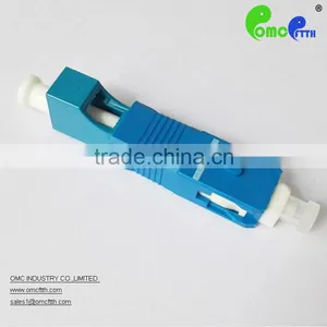 High Quality China-made LC Femle to SC Male SM Fiber Optic Adapter thumbnail-1