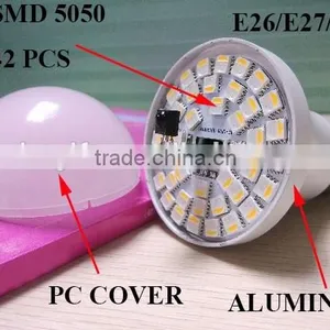 Factory Wholesale Products 9w 12w High Lumen RGBW LED Bulbs With IR Remote Controlled and Color Changing Lighting thumbnail-3