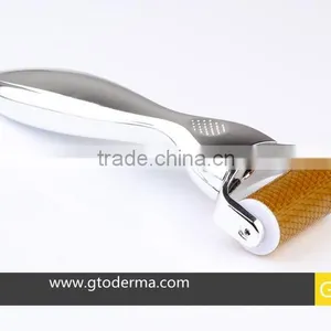 GTO400 Needles Body Derma Roller Micro Needle Roller With Hot Silver Handle thumbnail-5