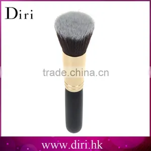 Gold Ferrule Wooden Handle Flat Contour Foundation Brush thumbnail-1