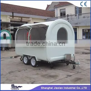 JX-FR300WW European Quality,catering Trailer Manufacturer Camping Trailer Double Axle Trailers for Sale thumbnail-1