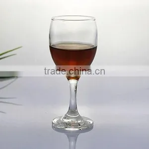 10 oz Crystal Long Stem Wine Glass With Personalized Logo thumbnail-1