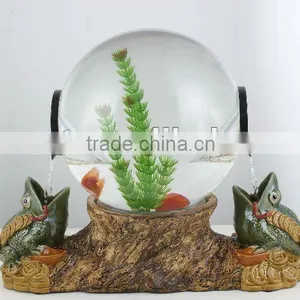 Grade Gracefully Acrylic Mini Fish Tank Decorative Home or Office thumbnail-1
