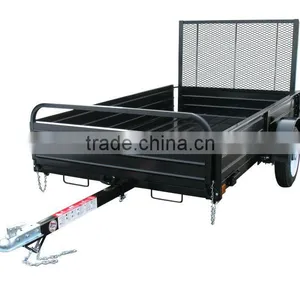 5 x 8ft Utility Trailers With Ramp Used for Amercian Market /landscape Trailer thumbnail-1
