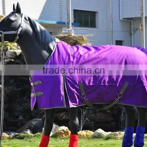 600 Denier Purple Ripstop Turn Out Equstrian Rug thumbnail-1