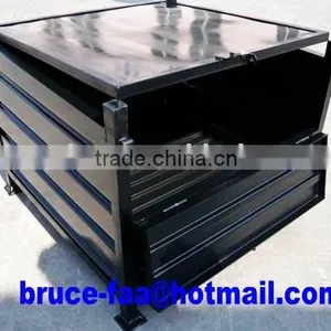 Corrugated Steel Container With Lid thumbnail-1