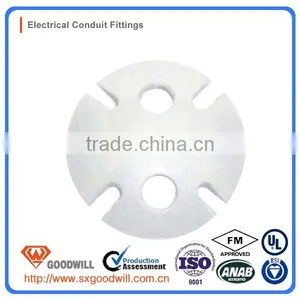 Electrical Round Two Holes Junction Box Cover thumbnail-1
