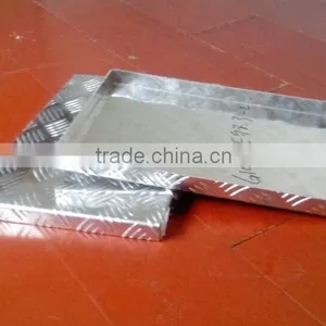 OEM Aluminum Processing Part, Aluminum Checkered Tray Box, Small Part, Waterproof Aluminum Part thumbnail-4