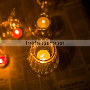 Table Lamp Shape Glass Candlestick, Noble and Elegant Desk Lamp Shaped Candle Holder thumbnail-5