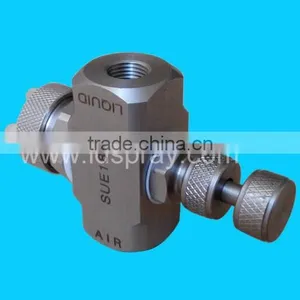 Stainless Steel SS Flexible Air Atomizing Fine Spraying Nozzle thumbnail-1