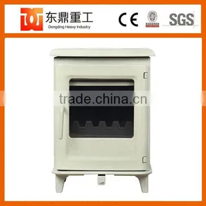 China Factory Directly Sale Cast Iron Enamel Fireplace/wood Stove for Wholesales thumbnail-2